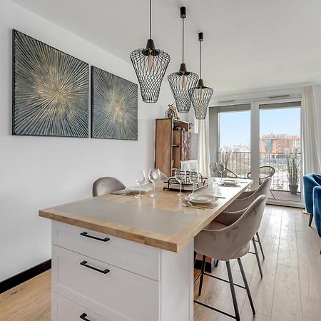 Chlebova - Riverside View Terrace, Free Parking, Gym & Kidsplay By Downtown Apartments Γκντανσκ Εξωτερικό φωτογραφία