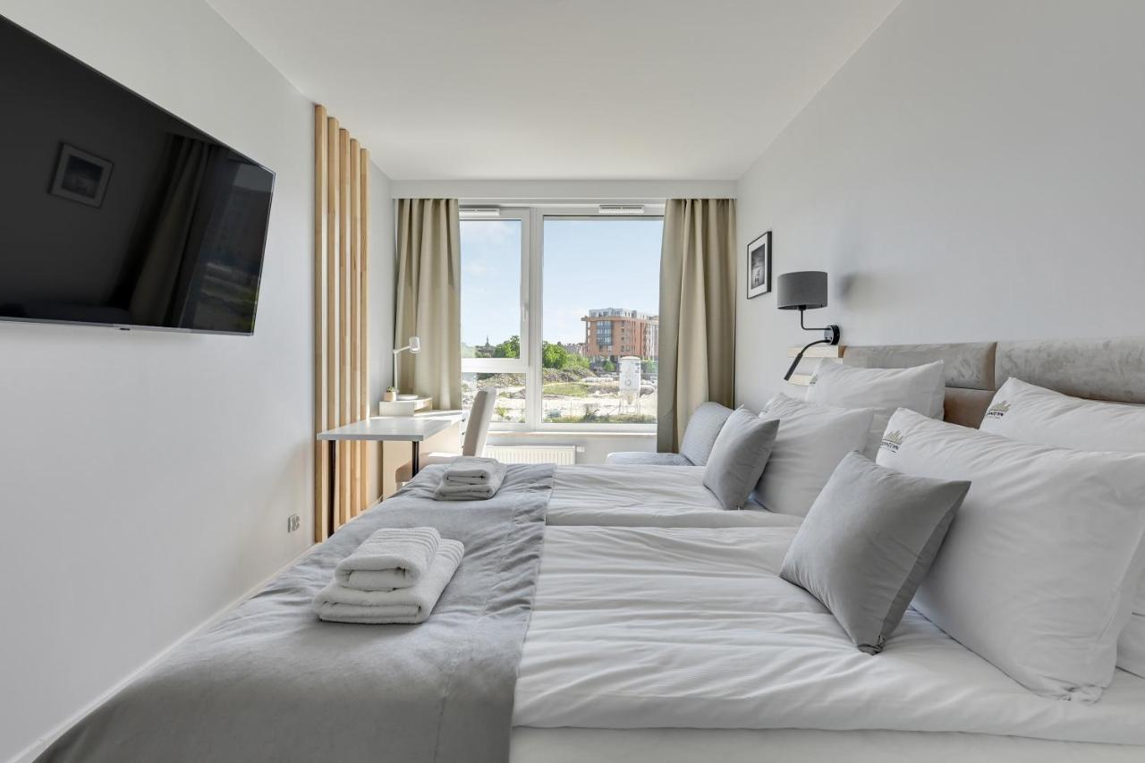 Chlebova - Riverside View Terrace, Free Parking, Gym & Kidsplay By Downtown Apartments Γκντανσκ Εξωτερικό φωτογραφία