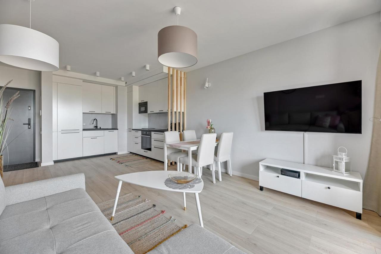Chlebova - Riverside View Terrace, Free Parking, Gym & Kidsplay By Downtown Apartments Γκντανσκ Εξωτερικό φωτογραφία