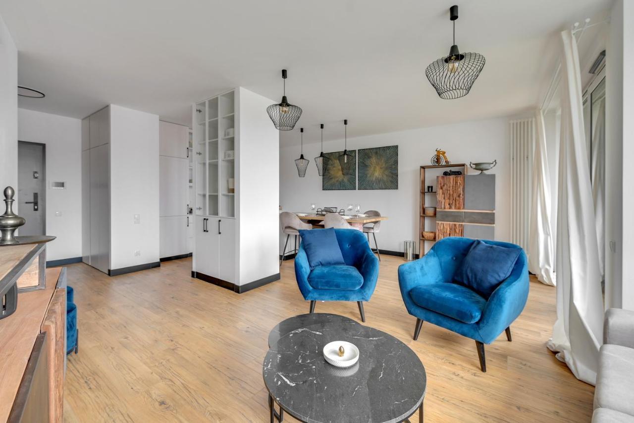 Chlebova - Riverside View Terrace, Free Parking, Gym & Kidsplay By Downtown Apartments Γκντανσκ Εξωτερικό φωτογραφία