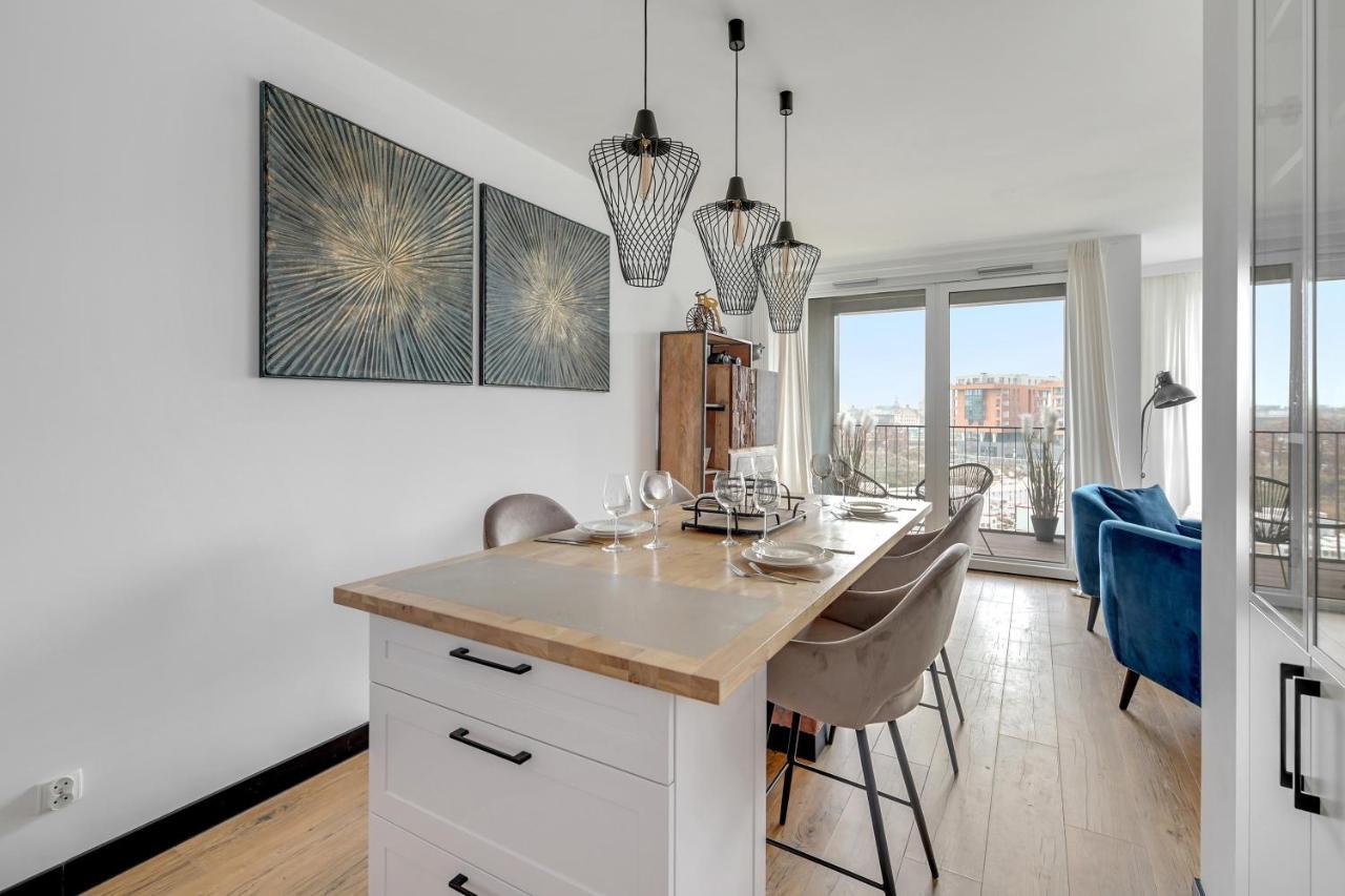 Chlebova - Riverside View Terrace, Free Parking, Gym & Kidsplay By Downtown Apartments Γκντανσκ Εξωτερικό φωτογραφία
