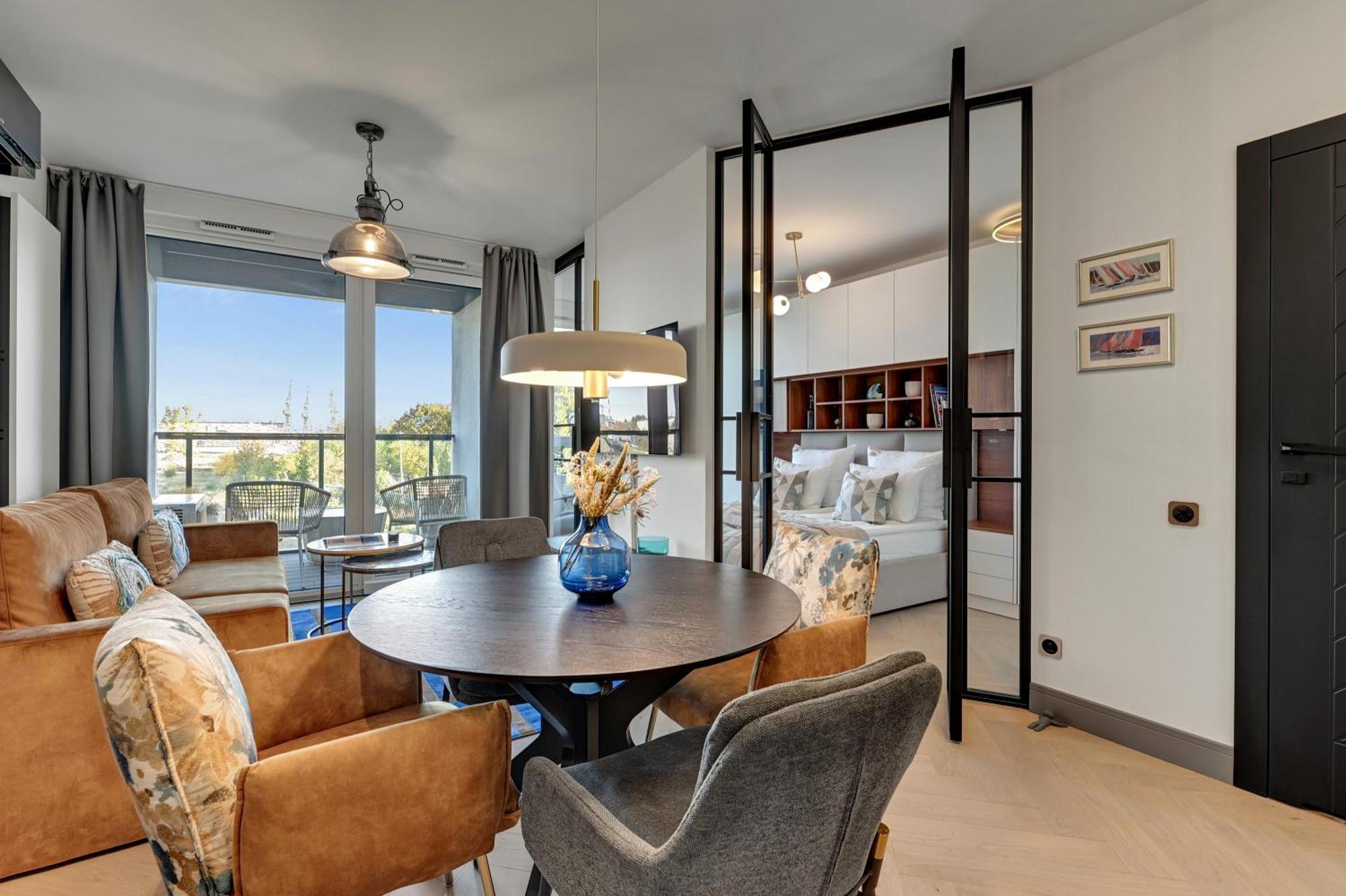 Chlebova - Riverside View Terrace, Free Parking, Gym & Kidsplay By Downtown Apartments Γκντανσκ Εξωτερικό φωτογραφία