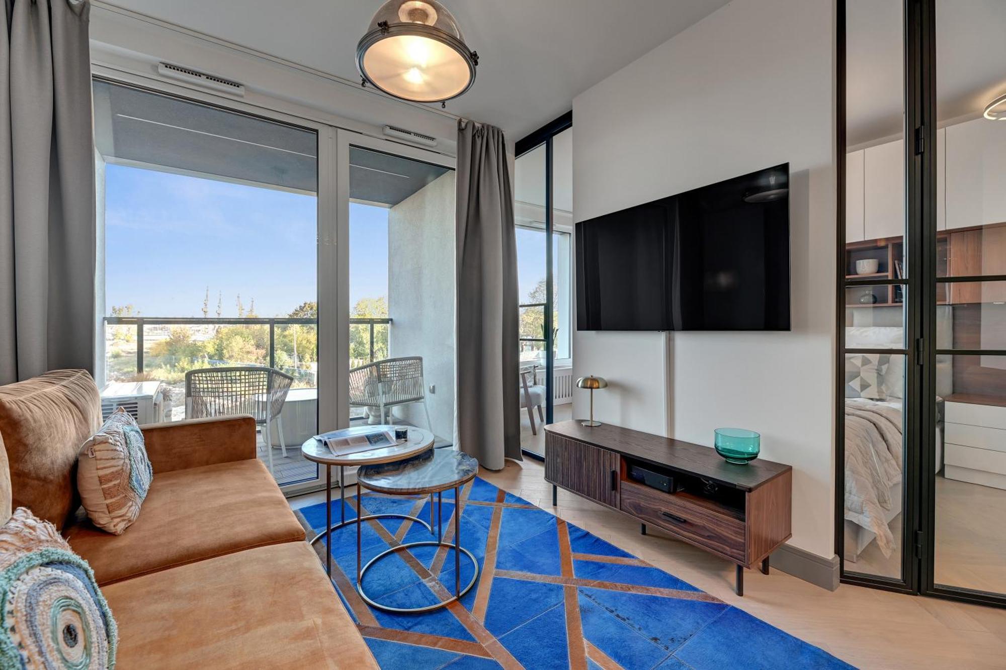 Chlebova - Riverside View Terrace, Free Parking, Gym & Kidsplay By Downtown Apartments Γκντανσκ Δωμάτιο φωτογραφία