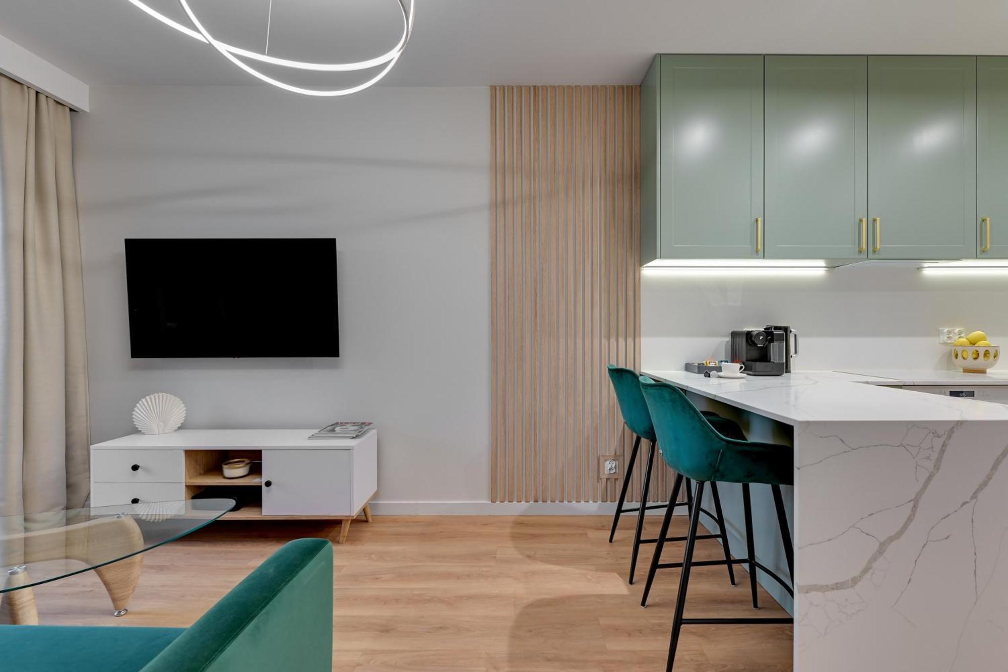 Chlebova - Riverside View Terrace, Free Parking, Gym & Kidsplay By Downtown Apartments Γκντανσκ Εξωτερικό φωτογραφία